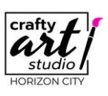 Crafty Art Studio, Paint Parties, Horizon and El Paso, TX. logo